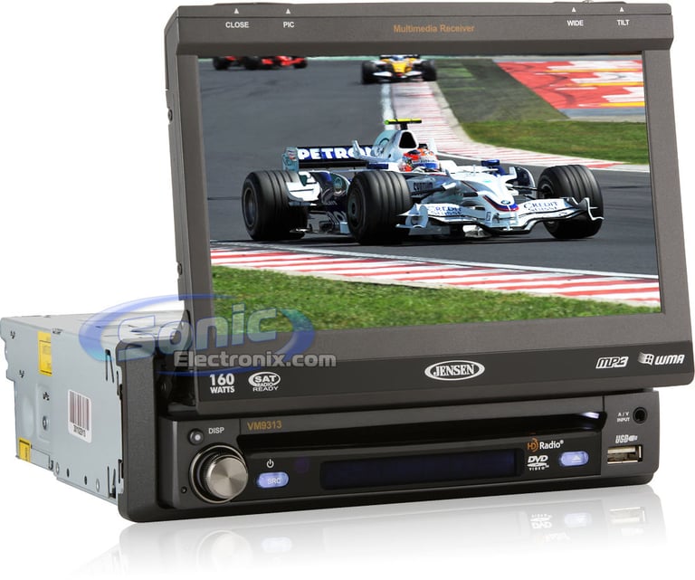 Jensen VM9313 + Jensen NAV102 Package Image 2