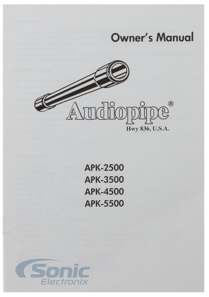 Audiopipe Amp and Soundstream Subwoofer Complete Upgrade Package Image 7