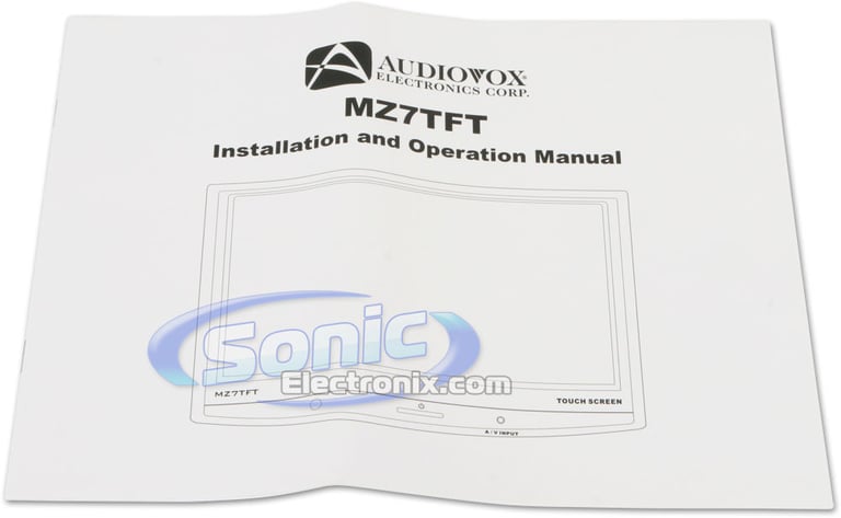 Audiovox/Jensen MZ7TFT Image 10