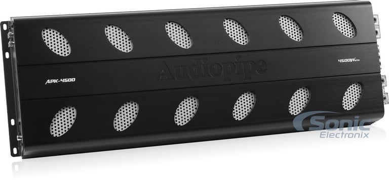 Audiopipe Amplifier with 2 RE Audio Subwoofers Complete Audio Upgrade Package Image 2