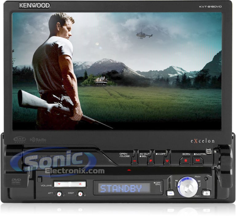 Kenwood eXcelon KVT-819DVD + Kenwood KNA-G510 Package Image 3