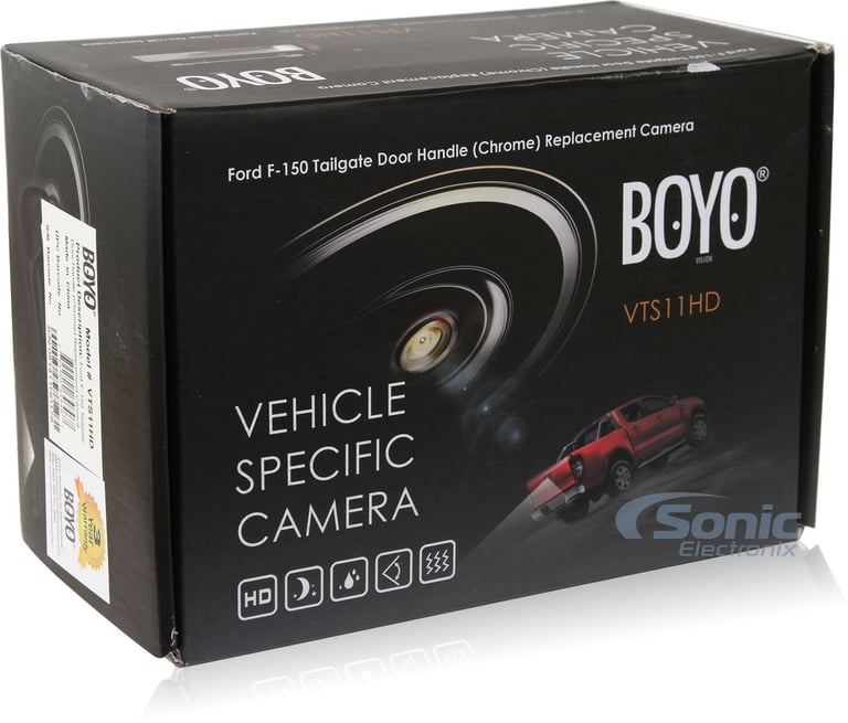 BOYO Vision Tailgate Reverse Camera VTS11HD (Chrome) Image 9