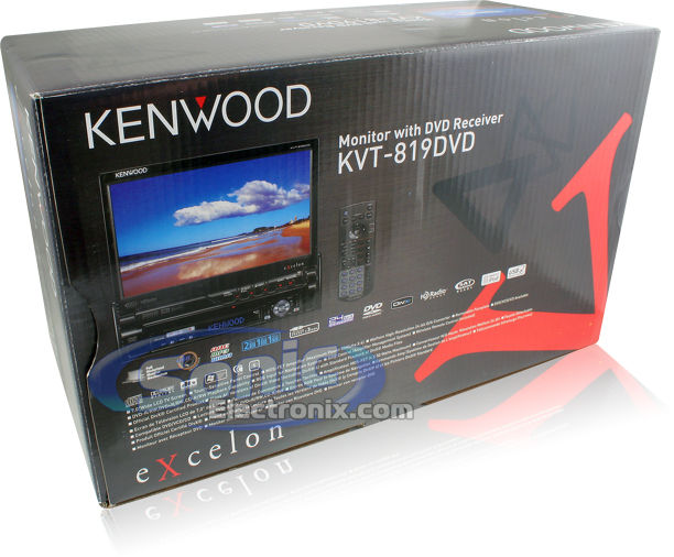 Kenwood eXcelon KVT-819DVD + Kenwood KNA-G510 Package Image 9