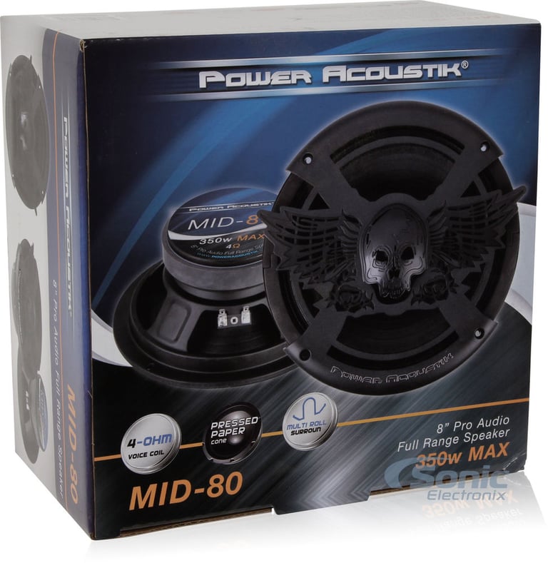 Power Acoustik MID-80 Image 6