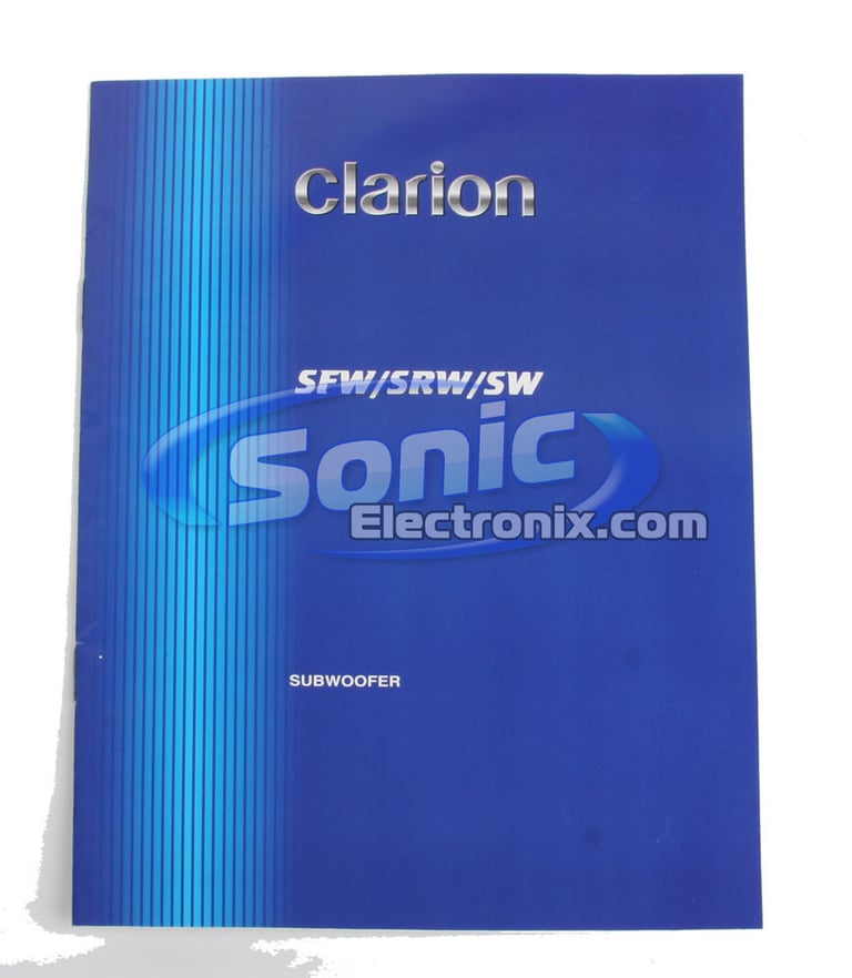 Clarion SRW1052 Image 5