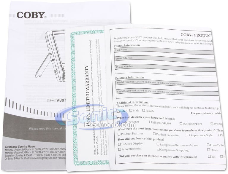 Coby TF-TV891 Image 9