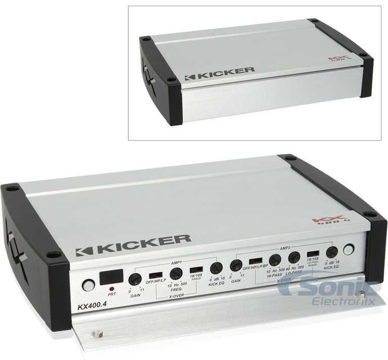 Infinity Kappa Series Speakers + Kicker Amp Upgrade Bundle Image 3