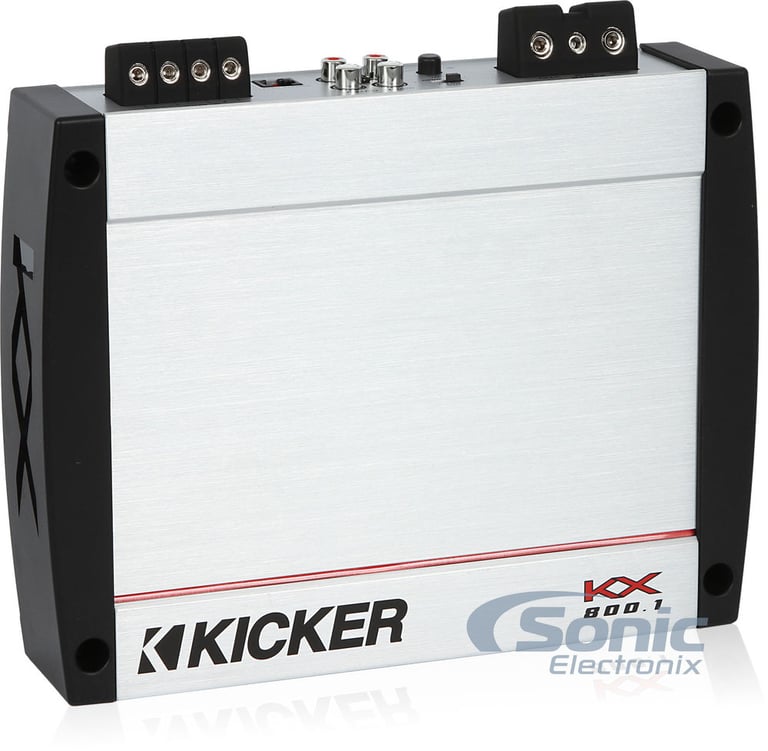 Boss Subwoofer + Kicker Amp Upgrade Bundle w/ Sealed Sub Box Image 2