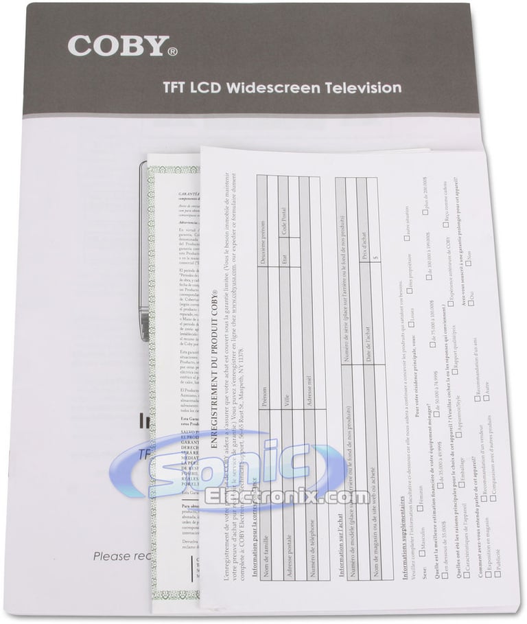 Coby TF-TV2224 (TFTV2224) Image 10