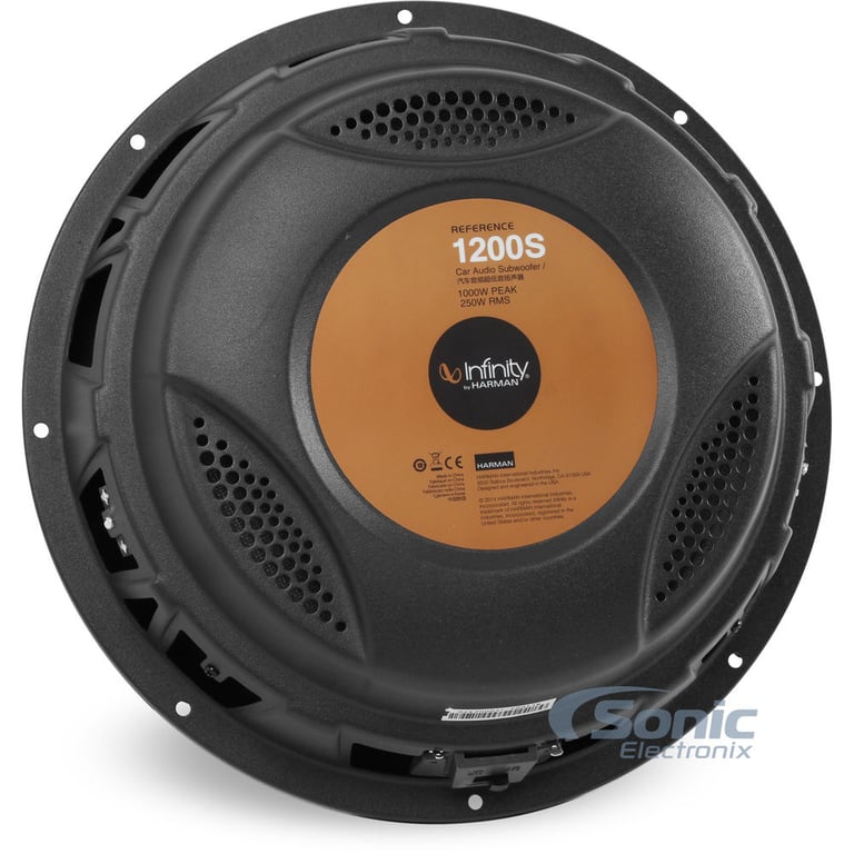 Infinity Subwoofer + Kicker Amplifier Upgrade w/ Sub Enclosure Image 12