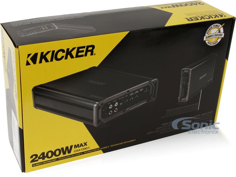 Kicker CXA1200.1 Amplifier (43CXA12001) Image 6