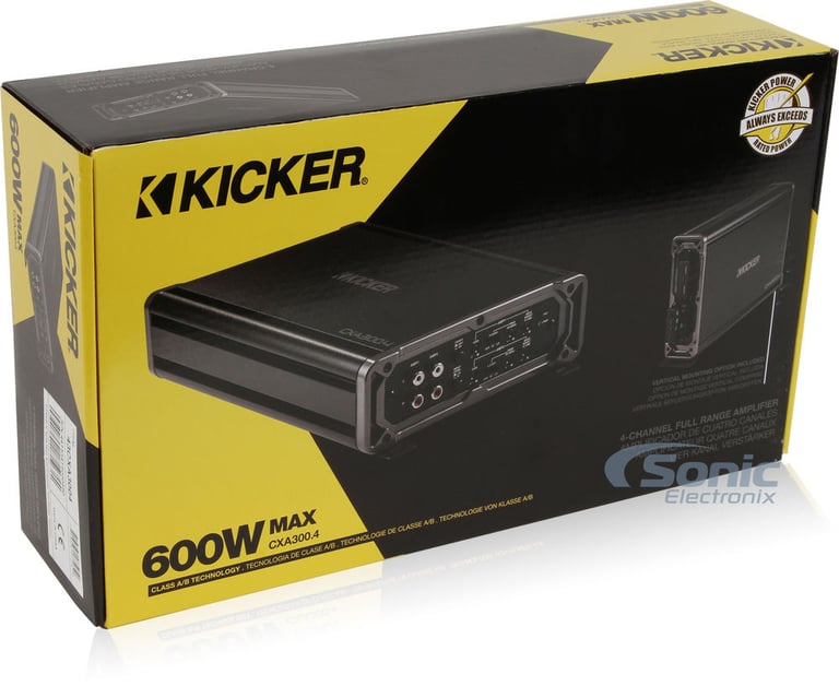 Kicker CXA300.4 (43CXA3004) Open Box Image 6