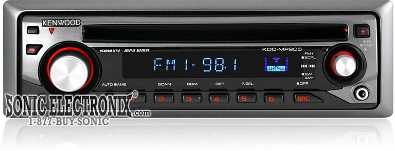 Kenwood KDC-MP205 Image 1