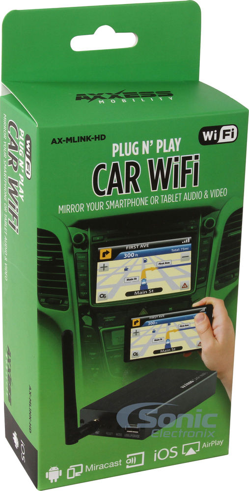 Universal Car Audio/Video Interface for Wi-Fi + Mirroring (Axxess AX-MLINK-HD) Image 8