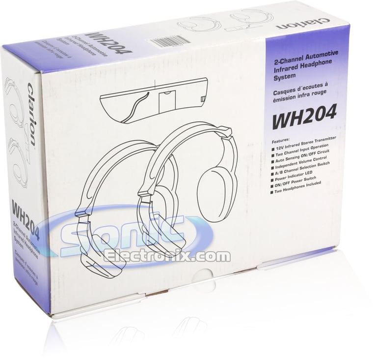 Clarion WH204 (2 Sets of Headphones) Image 9