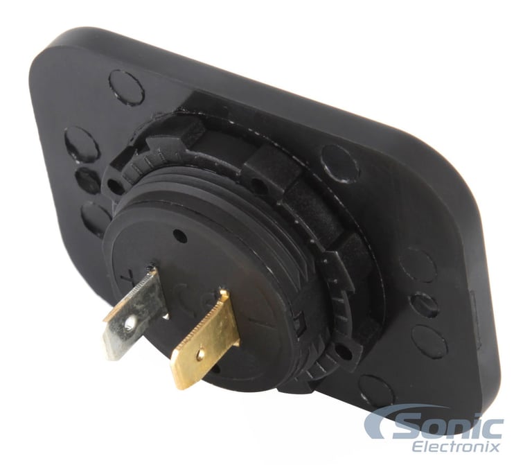 Belva Waterproof Voltmeter (Voltage Meter) Kit - Front Load Flush Mount Image 3