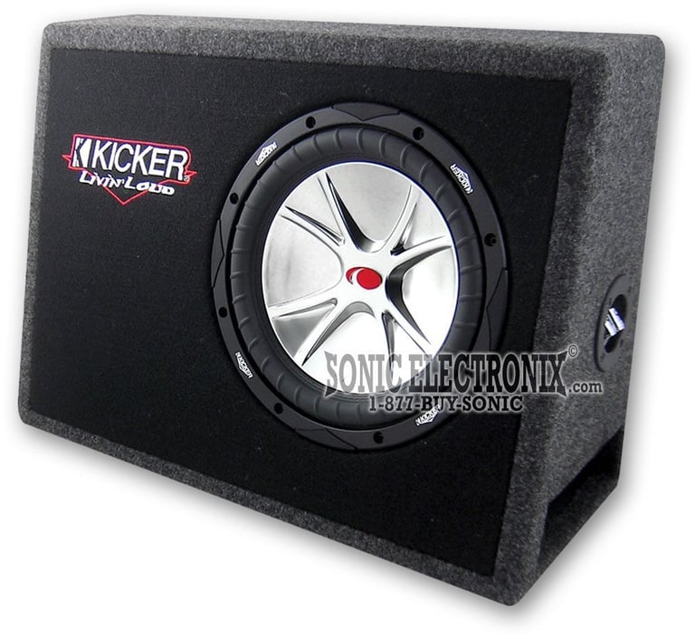 Kicker TCVR104 -- 4 Ohm 10" CompVR Vented Truck Enclosure 05TCVR104 Image 1