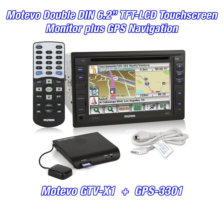 Motevo GTV-X1 + Motevo GPS-3301 Package Image 1