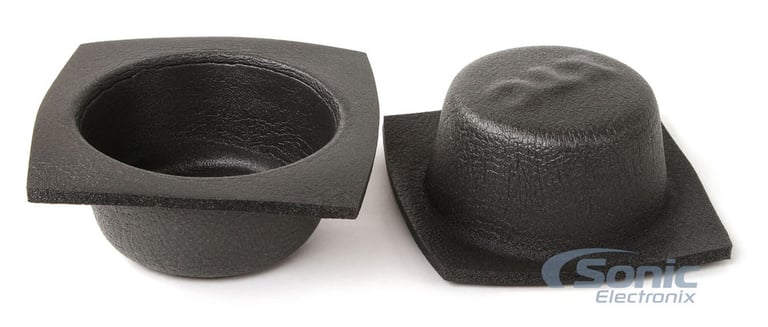 Install Bay 6" Round Shallow Small Frame Foam Acoustic Speaker Baffles (VXT652) Image 1