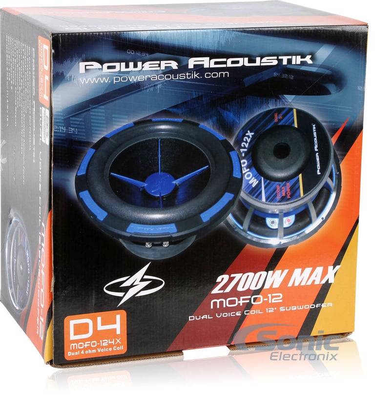 Power Acoustik MOFO-124X + Kicker CX1200.1 Image 12