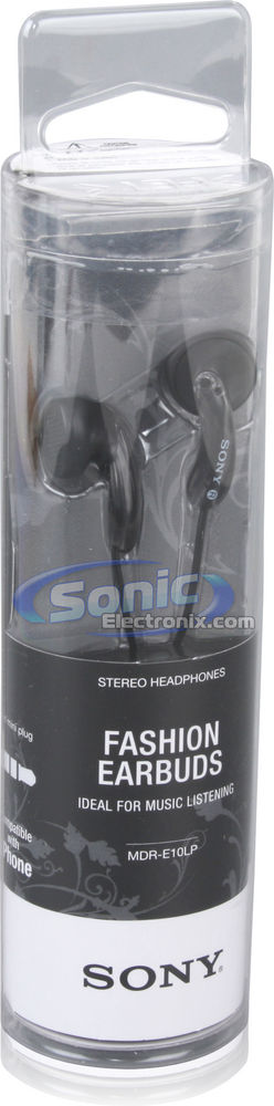 Sony MDR-E10LP (Black) Image 5