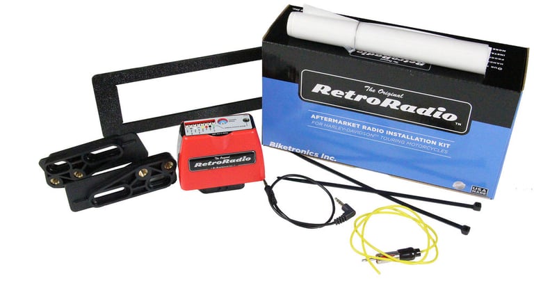 Biketronics BT1005X Harley Stereo Install Kit Image 1