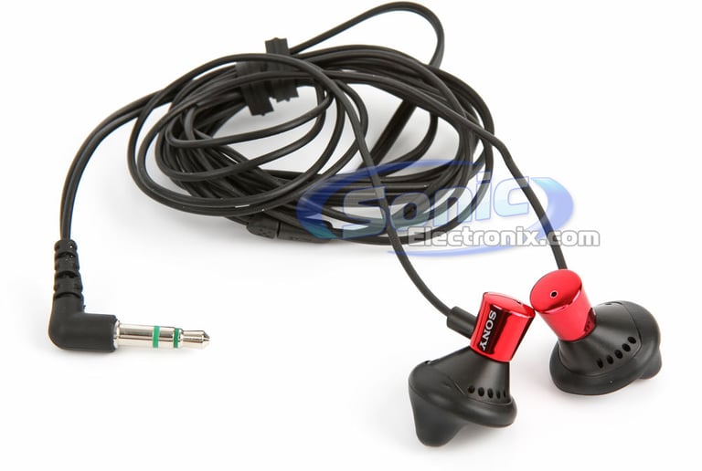 Sony MDR-ED12LP/RED (MDRED12LP/RED) In-Ear Bud Style Headphones - Red Image 2