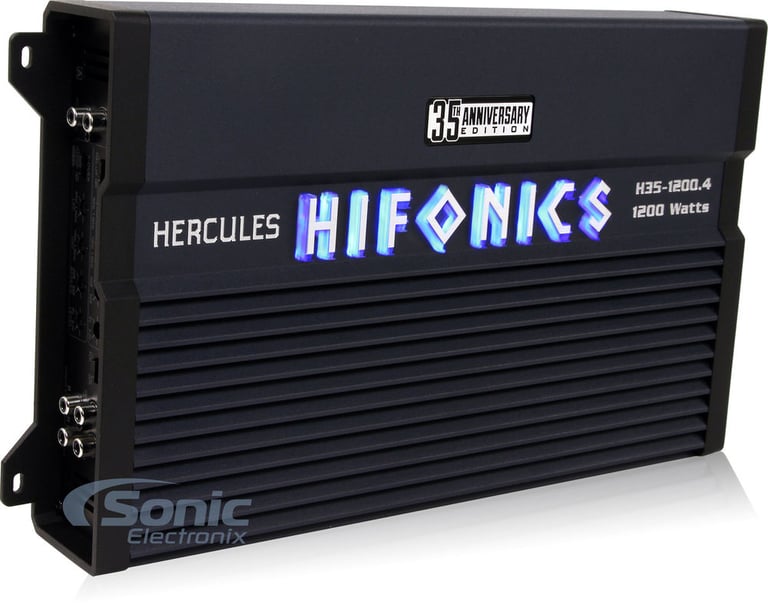 RE Audio Speakers and Sub + Hifonics H35 Amp Bundle Image 2