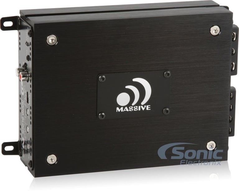 NVX 10" Subwoofer + Massive Audio Monoblock Amp Bundle Image 10