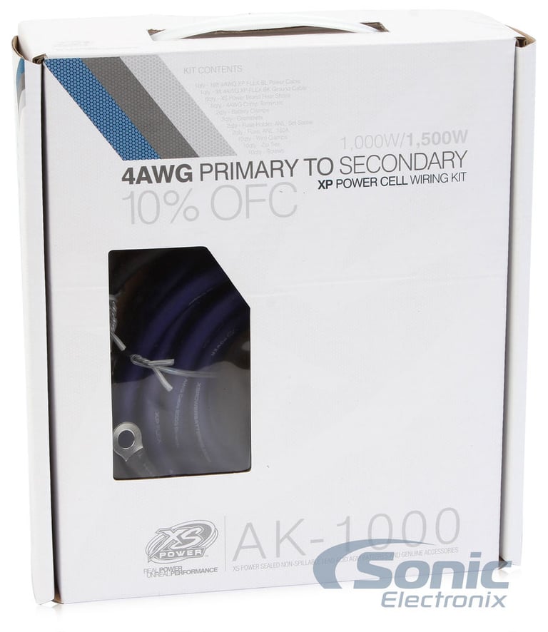 NVX 10" Subwoofer + Massive Audio Monoblock Amp Bundle Image 36