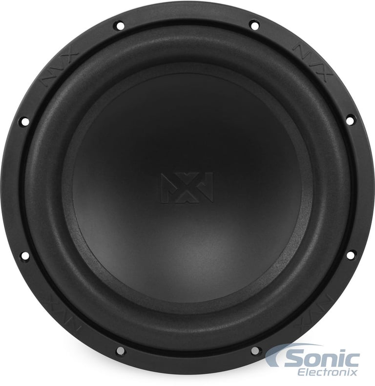 Two NVX 10" Subwoofers with Amplifier Image 3