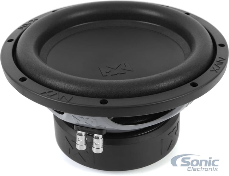Two NVX 10" Subwoofers with Amplifier Image 4