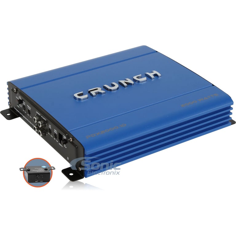 NVX 10" Subwoofer + Crunch Amplifier Bundle Image 9