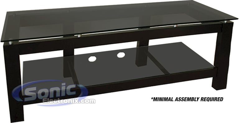 Plateau SL-2V-50 (Black w/ Black Glass) Image 2