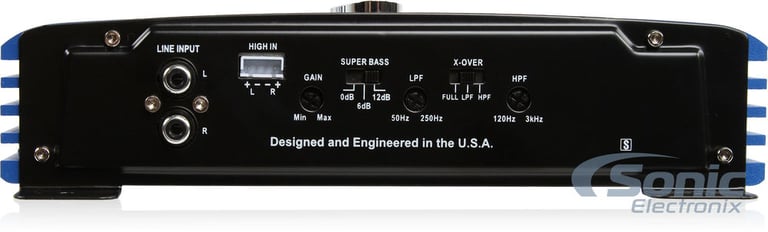 NVX 12" Subwoofer + Crunch Amplifier Bundle Image 12