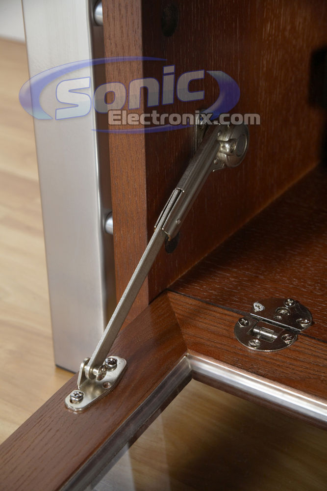 Plateau D&Eacute;COR 50 (Walnut w/ Black Glass) Image 4
