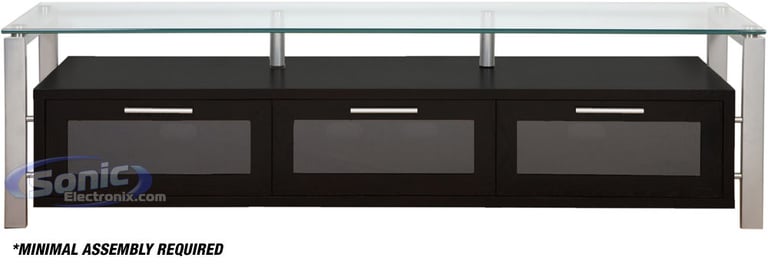 Plateau D&Eacute;COR 71 (Black Oak w/ Clear Glass) Image 1