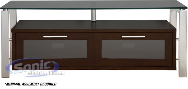 Plateau D&Eacute;COR 50 (Espresso w/ Black Glass) Image 1