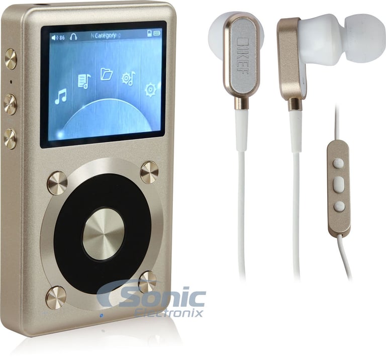 KEF M100 (Gold) + FIIO X1 (Gold) Image 1
