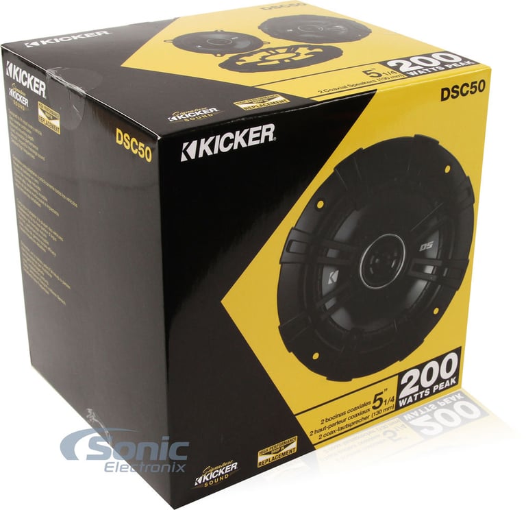 Kicker DSC50 (43DSC504) (Open Box, Good) Image 8