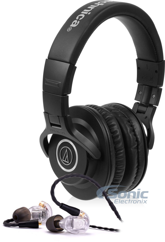 Westone UM Pro 20 + Audio Technica ATH-M40x Image 1