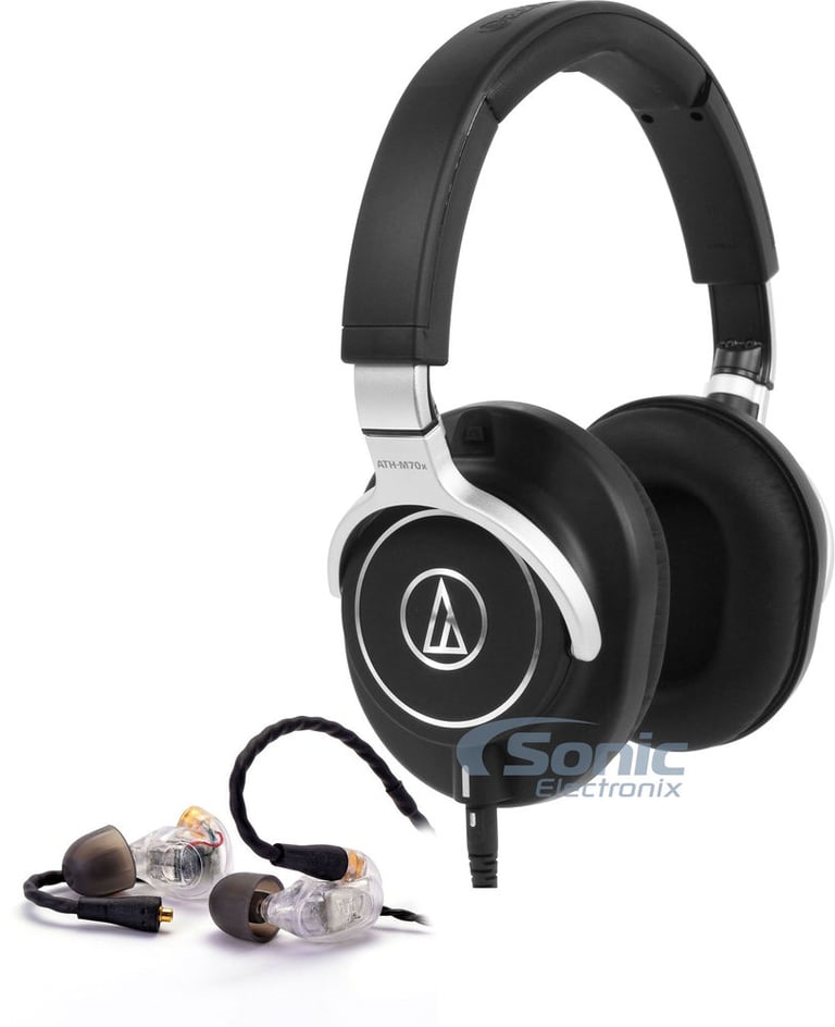 Westone UM Pro 50 + Audio Technica ATH-M70x Image 1