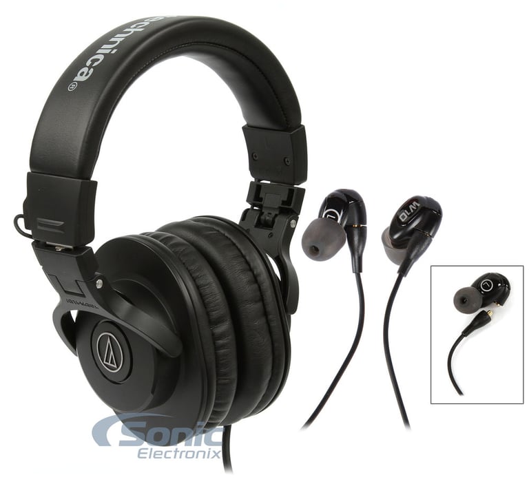 Westone W10 + Audio Technica ATH-M30x Image 1