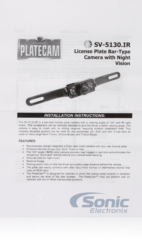 Crimestopper Multi-Camera Blind Spot Detection System Image 13