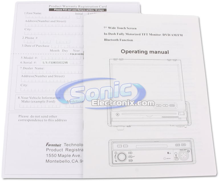 Farenheit TID-894NBT Image 10