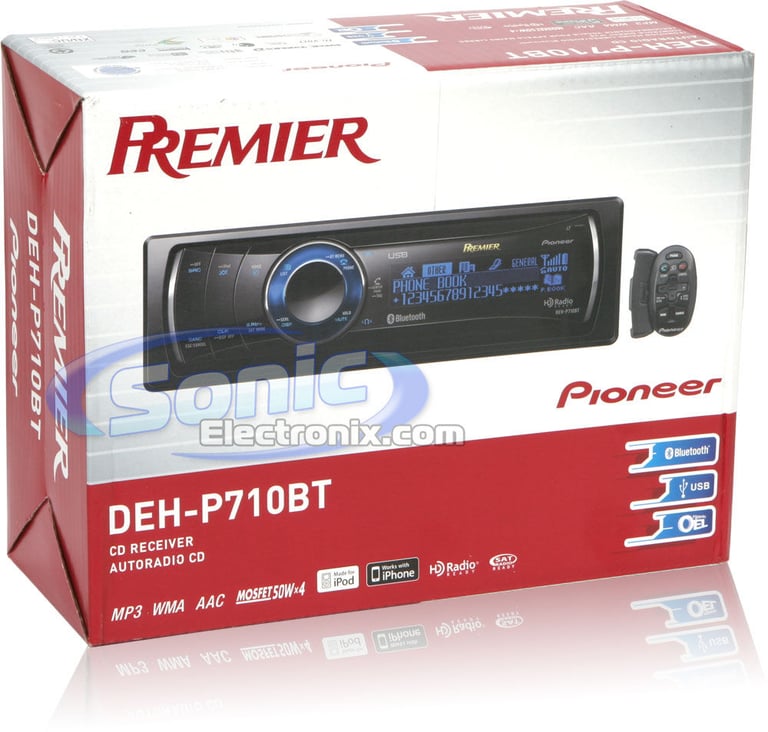 Pioneer Premier DEH-P710BT Open Box Image 12