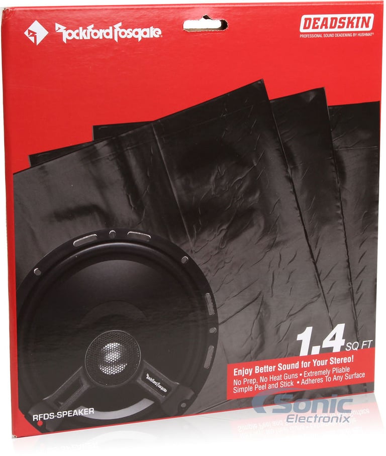 Rockford Fosgate RFDS-SPEAKER Sound Dampening Speaker Kit Image 4