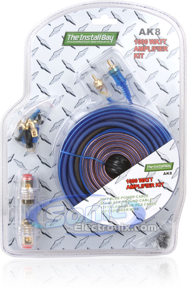 Combo: Infinity Reference Amplifier + Subwoofer + Box + Amp Install Kit Image 16