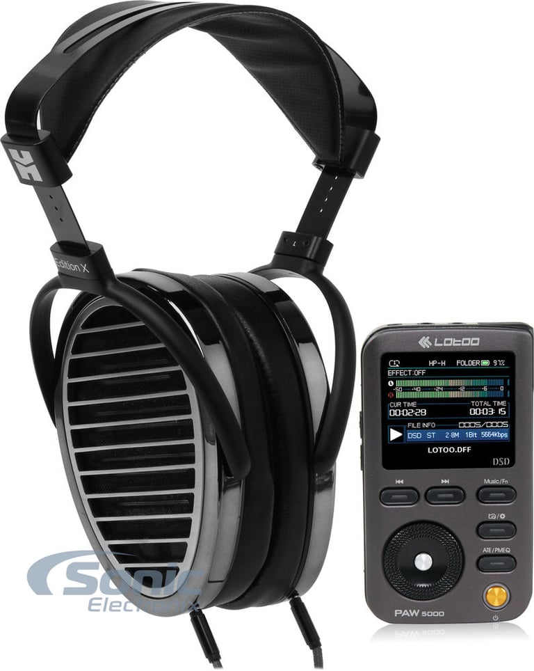 HIFIMAN EDITIONX + Lotoo PAW 5000 Image 1