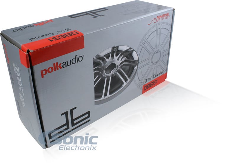 Polk Audio db651 with Speaker Adapters For Select 1998-2013 Harley Davidson Image 7